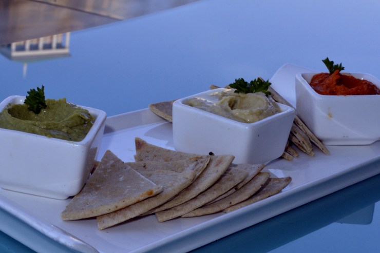 Trio of Hummus