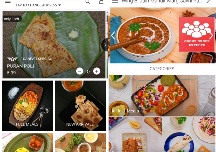 Faaso's and Box 8 Landing page