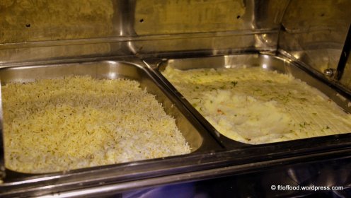 Parsley Butter Rice and Mash Potatoes