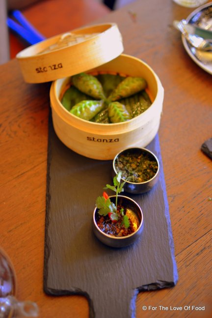 Soya and Basil Dimsums