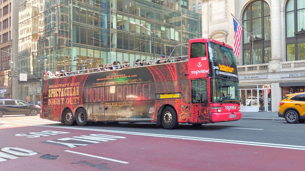 Topview bus, New York City