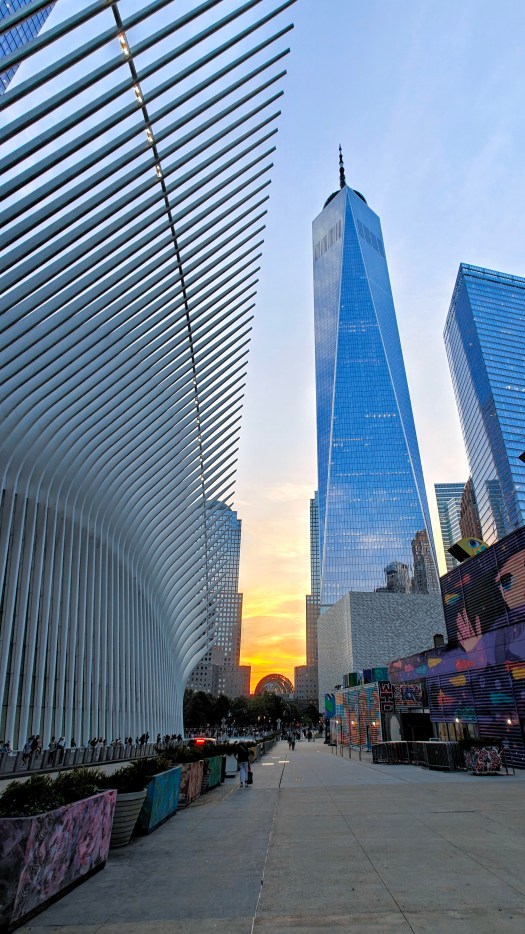One WTC at Sunset
